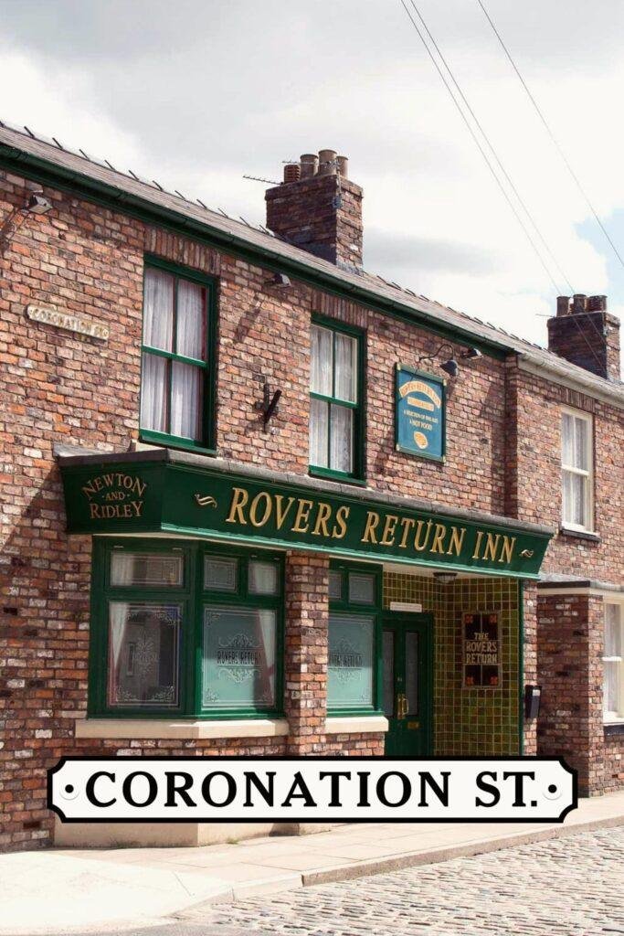 Poster for the TV Show, Coronation Street.