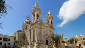 Sannat parish church.