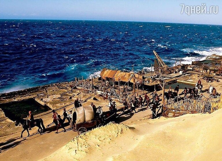 Ramshackle huts built on Xwejni Salt Pans.