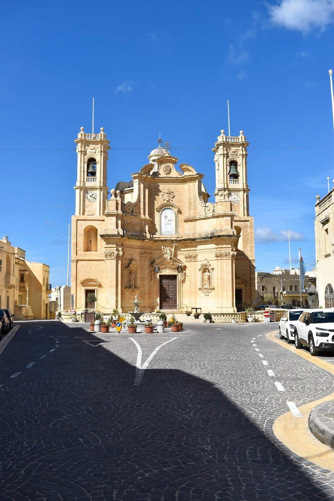 Gharb parish church.