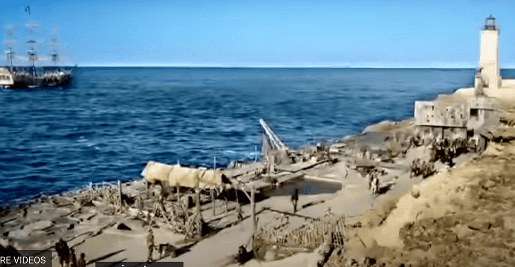 Ramshackle huts built on Xwejni Salt Pans.