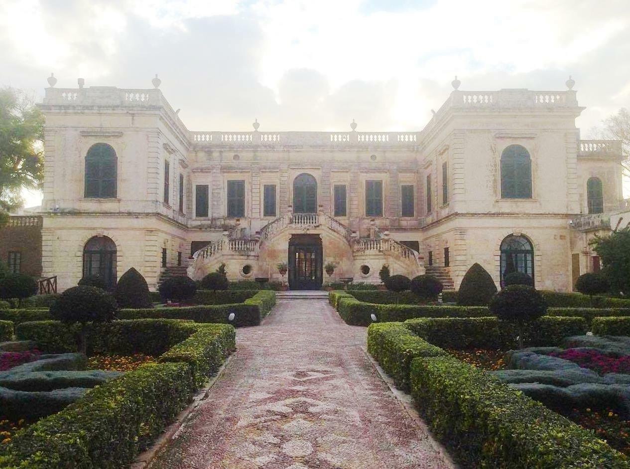 VIlla Francia, viewed from its back garden.