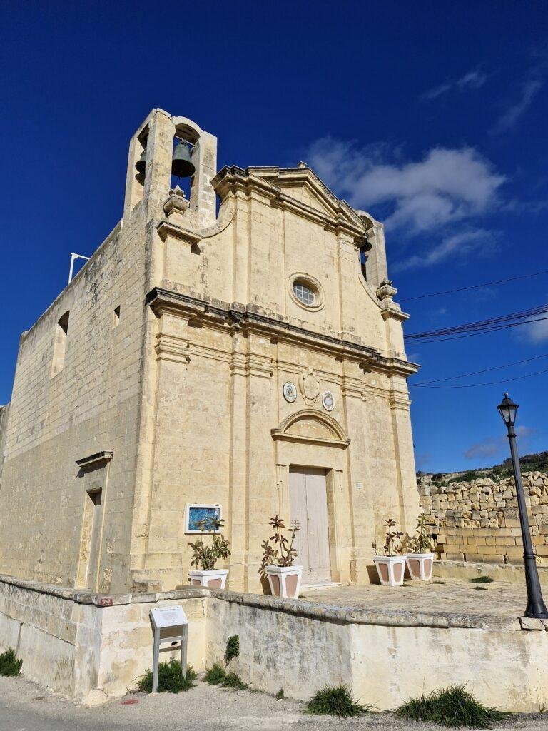 A small limestone Chapel.