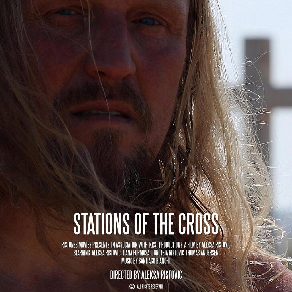 Stations of the Cross Poster.
