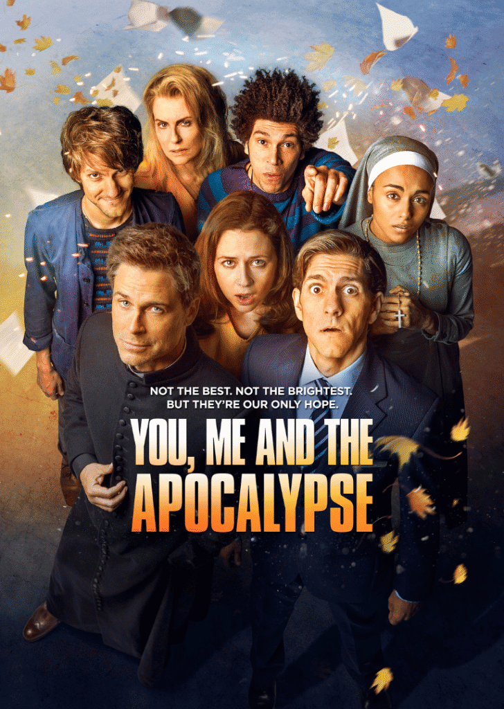 Poster for the TV show You, Me and The Apocalypse..