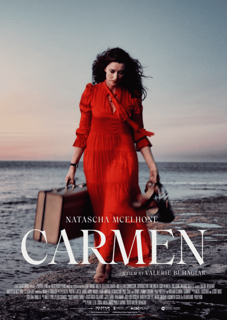 Poster for Natasha Elhorne movie, Carmen.