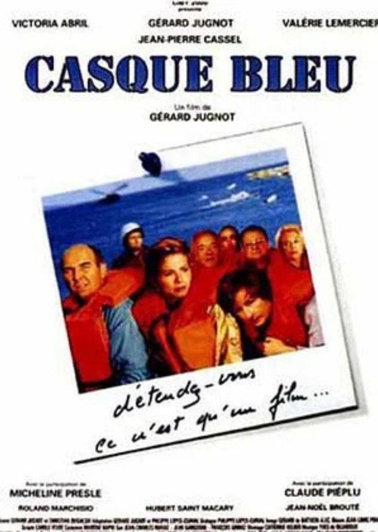 Poster for French movie, Casque Bleu.