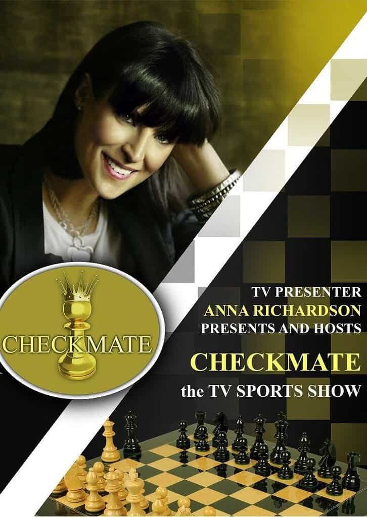 Poster for British reality show, Checkmate.