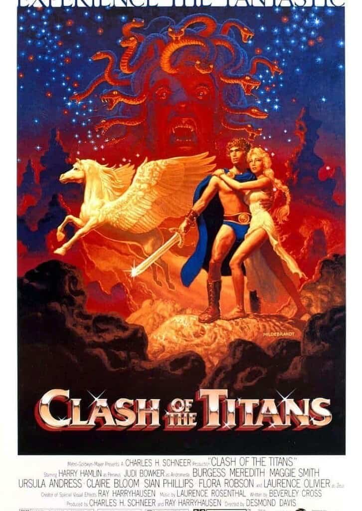Poster for Clash of the Titans.