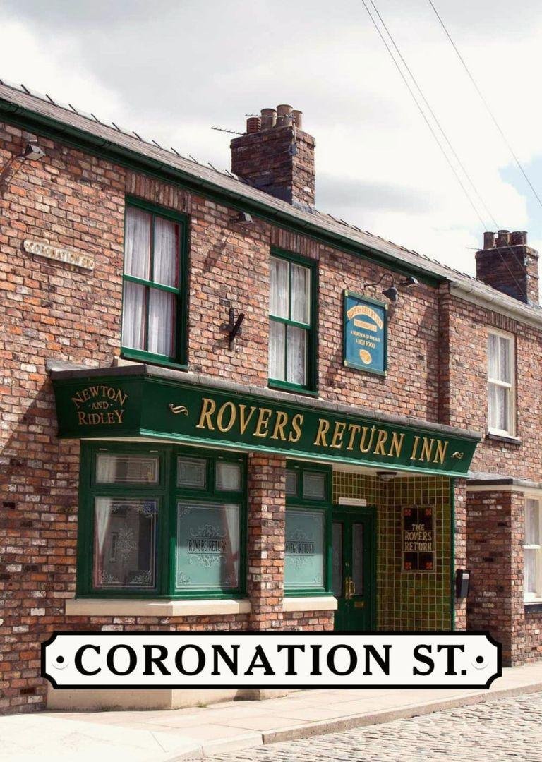 Poster for British soap opera, Coronation Street.