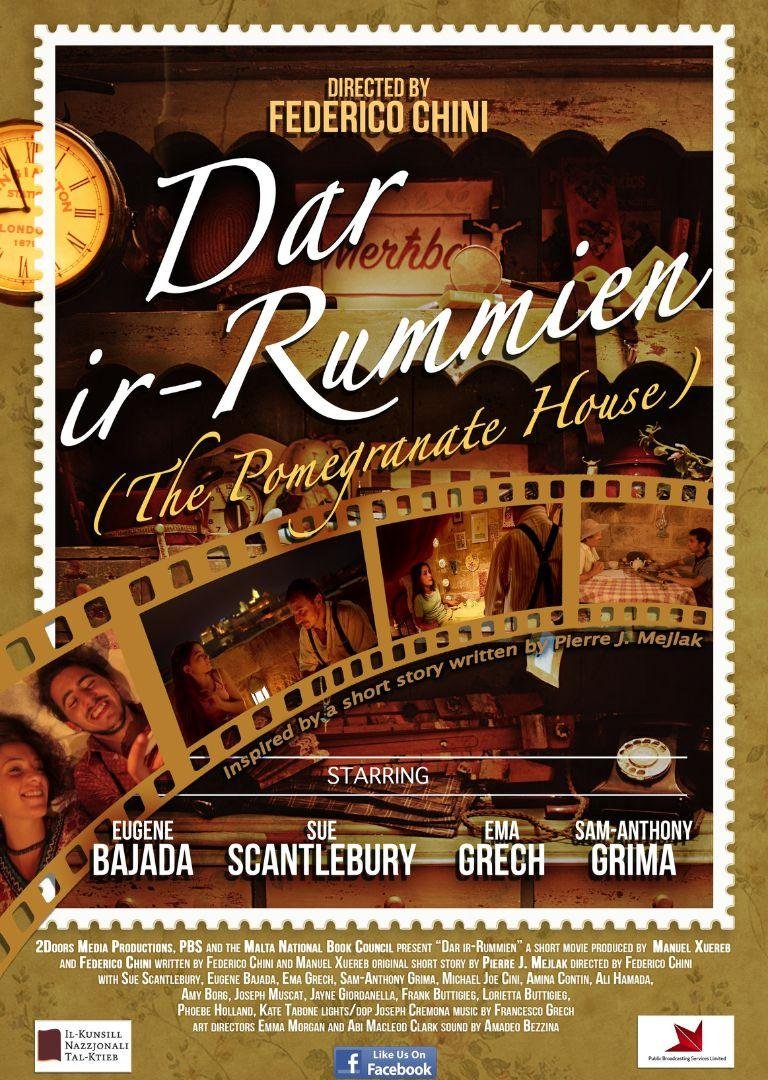 Poster for short movie, Dar Ir-Rummien