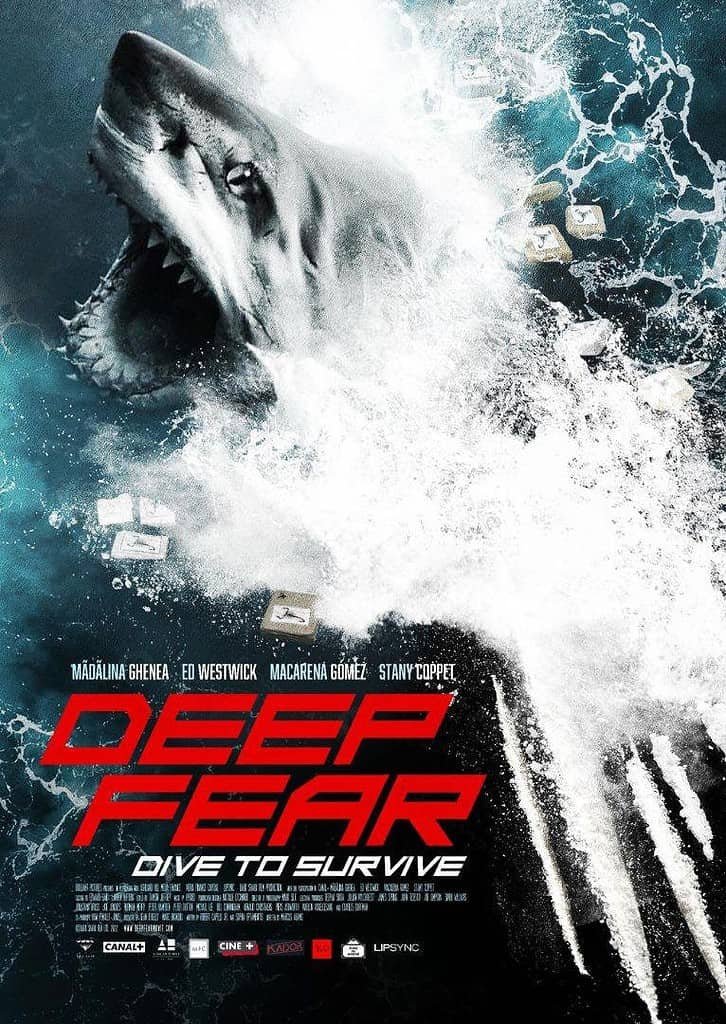 Poster for movie, Deep Fear.