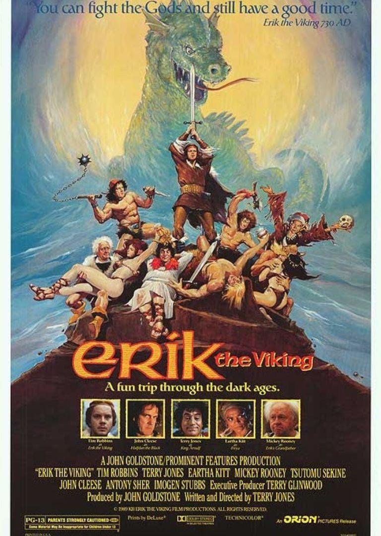 Poster for Terry Jones move, Erik the Viking.