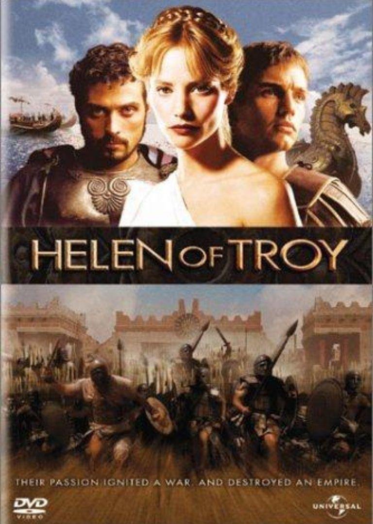 Poster for British TV mini series. Helen of Troy.