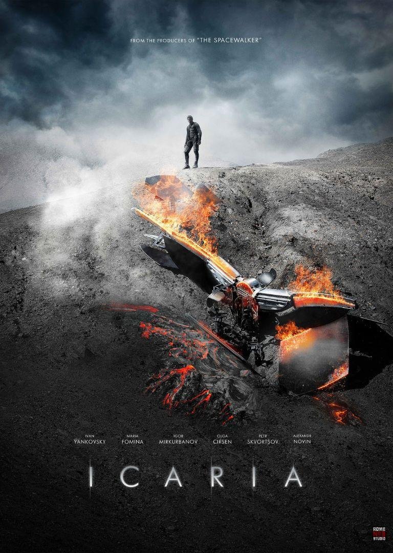 Poster for movie, Icaria.