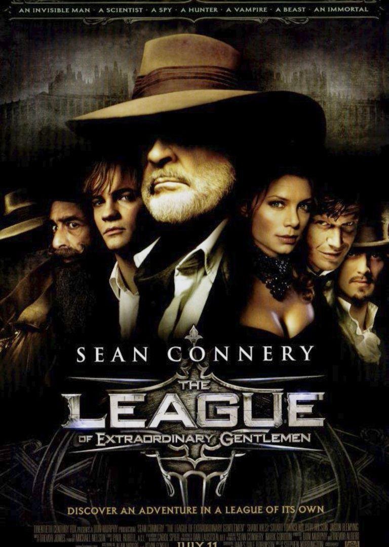 Poster for Sean Connery's last on-screen appearance, The League of Extraordinary Gentlemen,