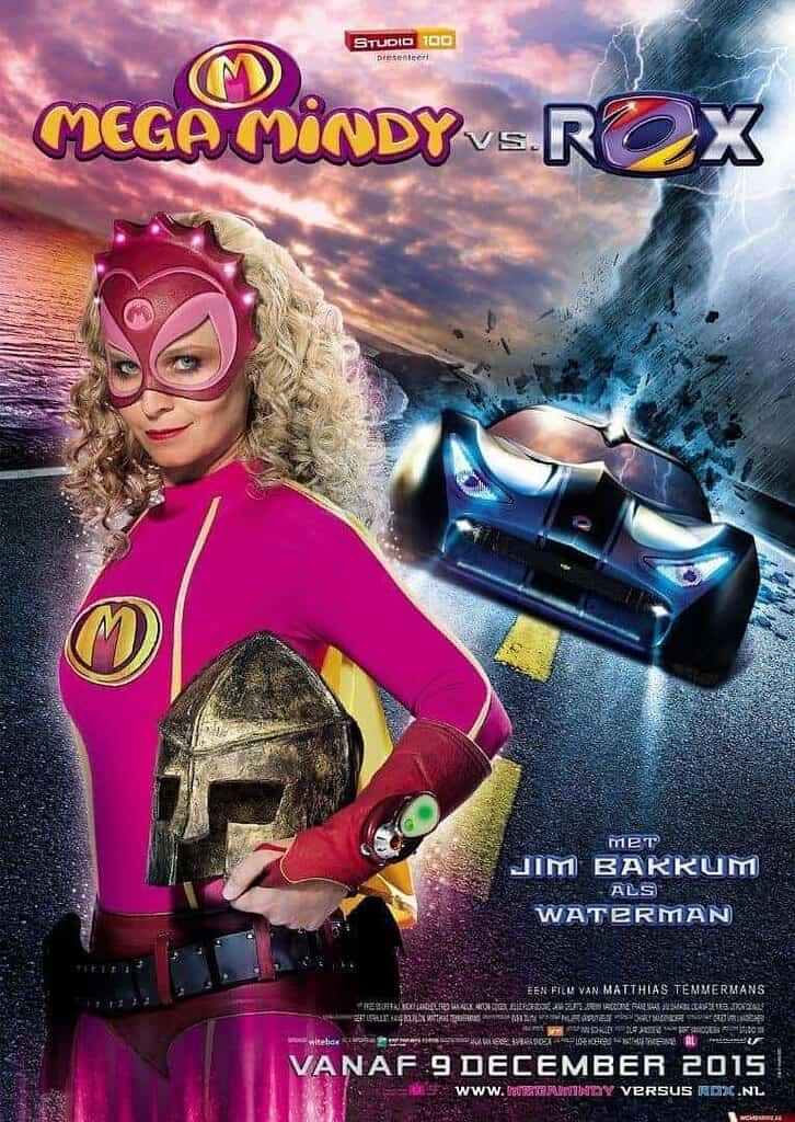 Poster for Belgian children's movie. Mega Mindy Versus ROX.