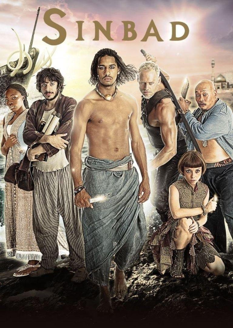 Poster for British TV show, Sinbad.