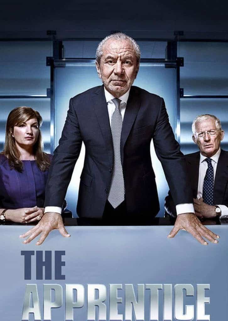 Poster for UK reality show, The Apprentice.