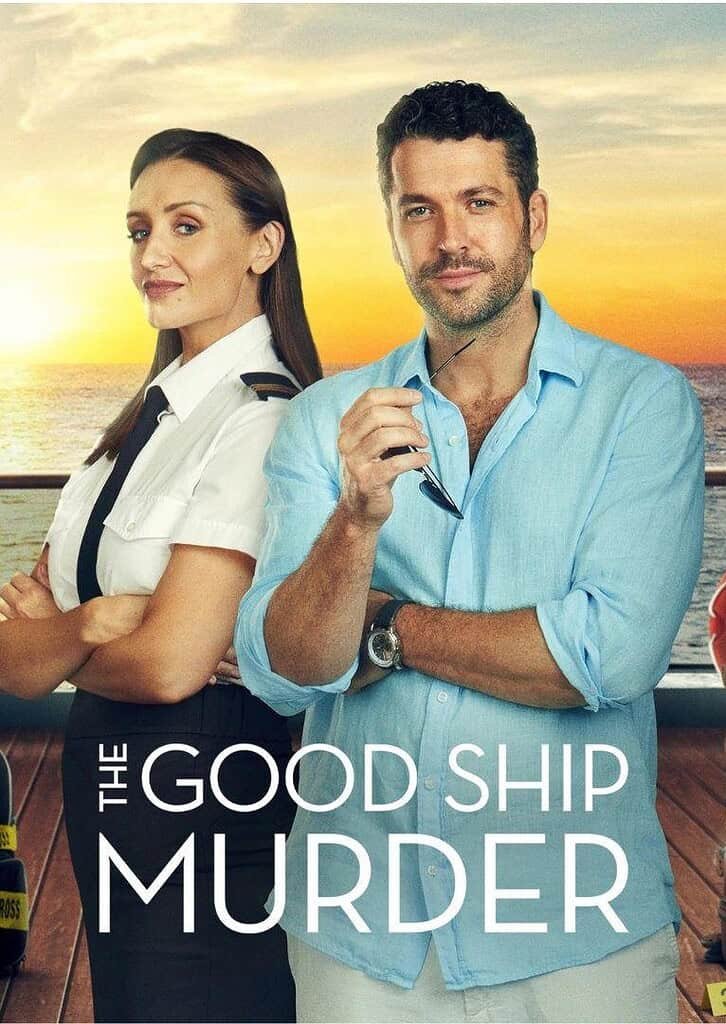 Poster for British cozy crime TV series, The Good Ship Murder.