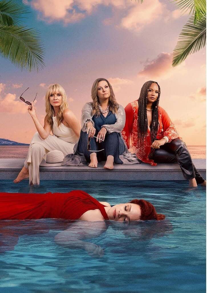 Poster for British Channel 5 show, The Wives.