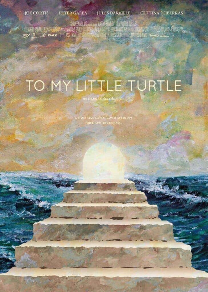 Poster for short film, To My Little Turtle.