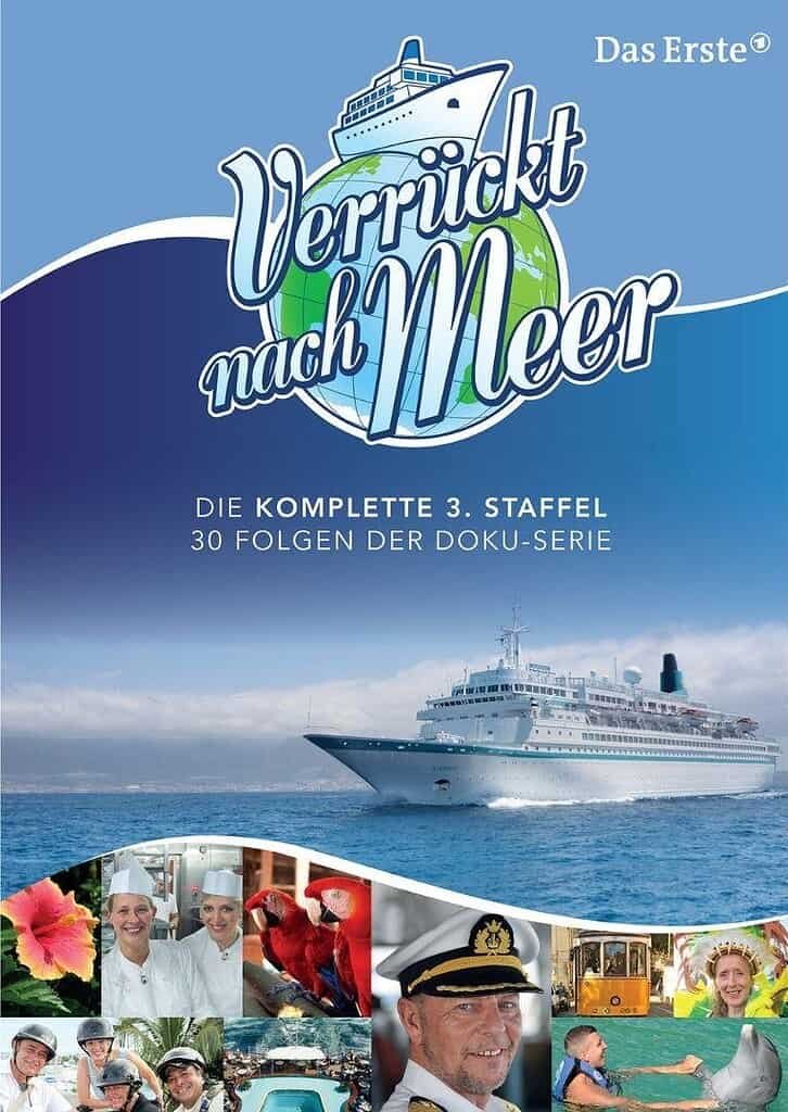 Poster for german travel documentary series, Verreuct Nach Meer.