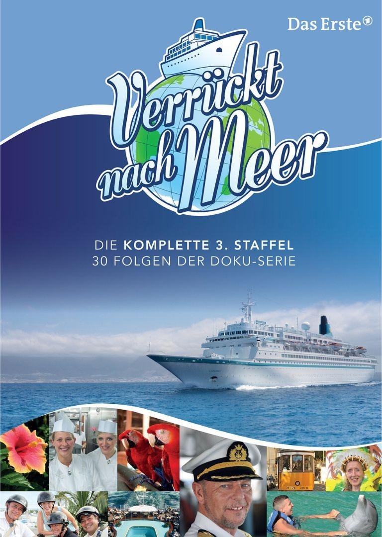 Poster for german travel documentary series, Verreuct Nach Meer.
