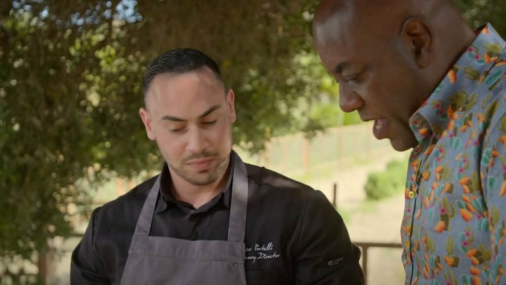 Making local Gozo dishes at the Kempinski hotel.