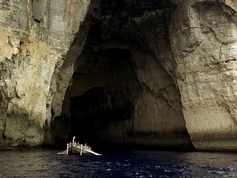 Entering the Big Cave